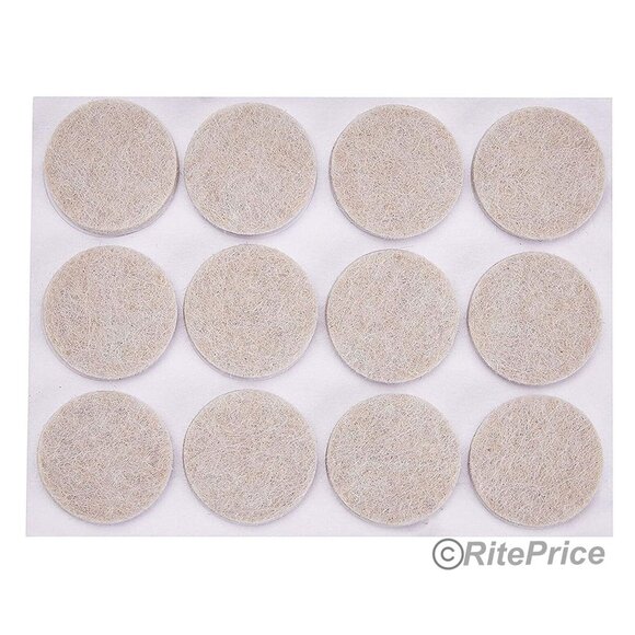 112 PCS (2 Pack) Felt Furniture Pads Chair Leg Protectors Hardwood Wooden Floors - Picture 9 of 15